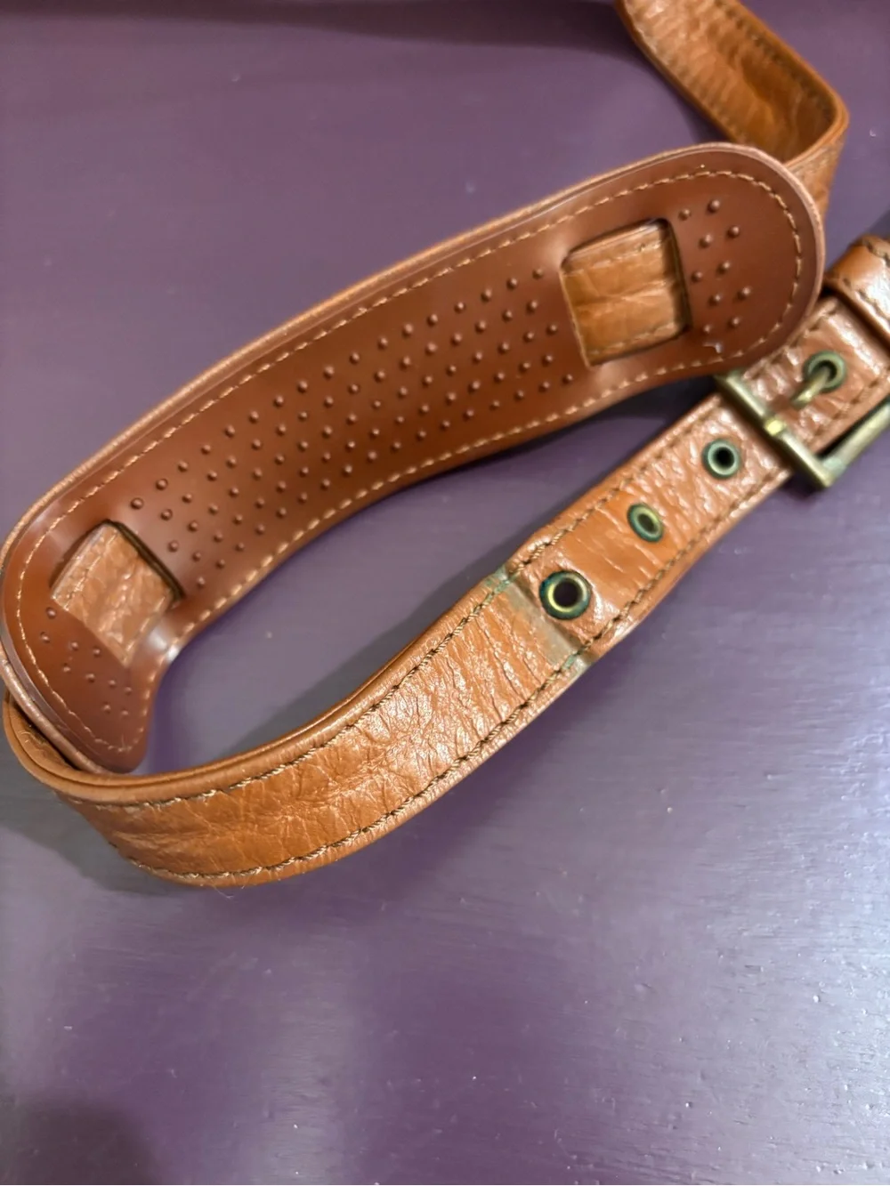 Louis Vuitton vintage Sac Bandouliere crossbody with classic monogram canvas.